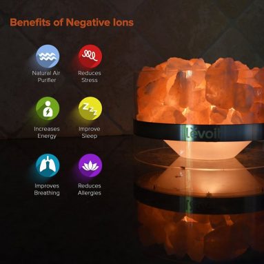 Levoit Aria Natural Himalayan Crystal Salt Lamp