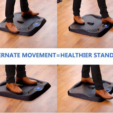 Licloud Standing Desk Mat- Ergonomic Anti-Fatigue Comfort Floor Mat