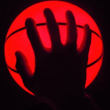 Light Up Basketball-Uses Two High Bright LED’s