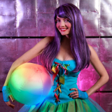 Light Up Beach Ball with Color Changing LED Lights