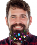 Light Up Beard Ornaments