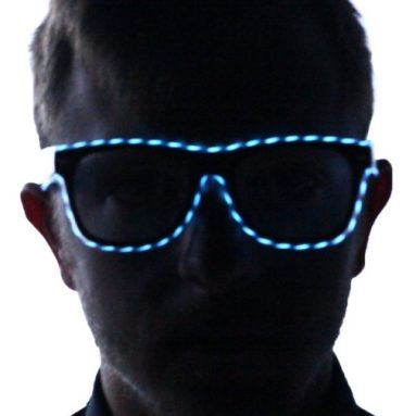 Light Up Motion EL Wire Sunglasses