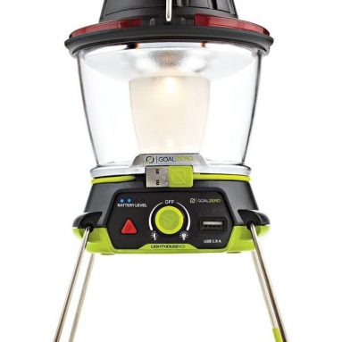 Lighthouse 400 Lantern & USB Power Hub & E-Tip Glove Bundle