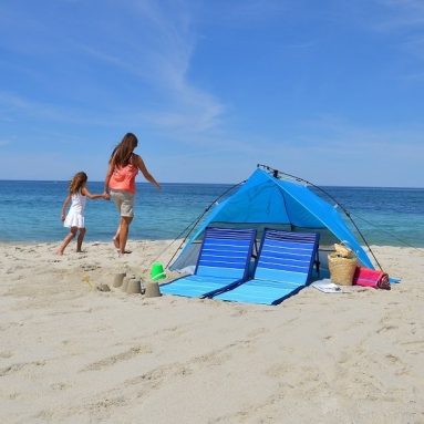 Lightspeed Outdoors Mini Pop Up Beach Tent Sun Shade