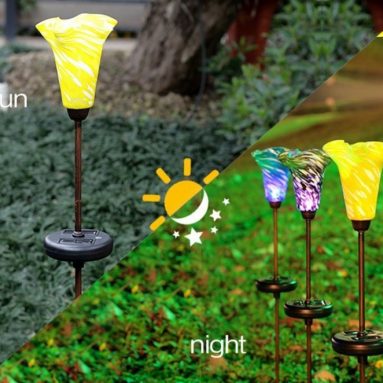Lily Solar Garden Lights LED outdoor