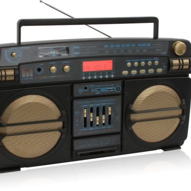 Limited Edition Portable Wireless Bluetooth Ghetto Blaster Boombox