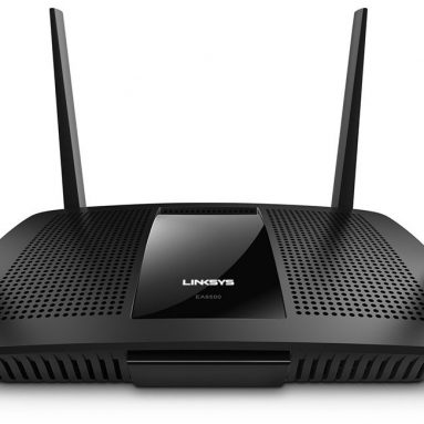 Linksys AC2600 4 x 4 Dual-Band Gigabit Router with USB 3.0 and eSATA