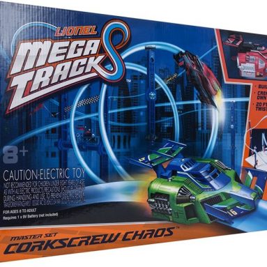 Lionel Mega Tracks – Corkscrew Chaos Red Engine