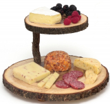 Tree Bark Cheese Board Serving Tray