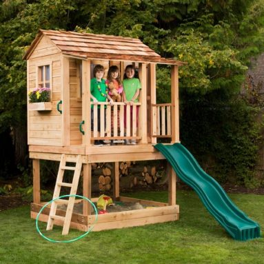 Little Squirt Playhouse with Sandbox