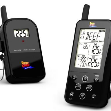 Long Range Wireless Dual Probe BBQ Smoker Meat Thermometer Set