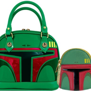Star Wars Boba Fett Dome Bag and Matching Coin Bag Bundle