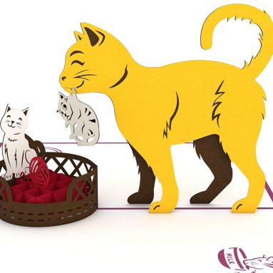 Lovepop Cat Mom Pop Up Card