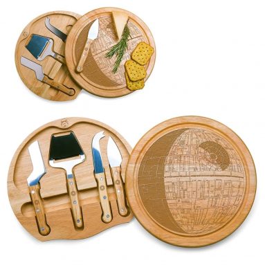 Lucas Star Wars/Death Star Circo Cheese Set with Cheese Tools