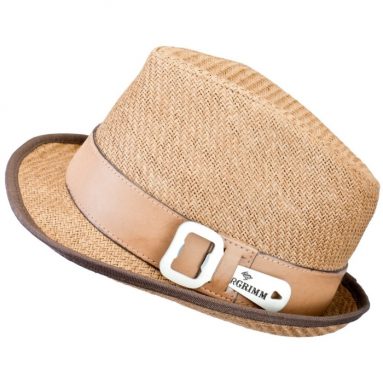 Luke Tan Fedora Hat W/ Bottle Opener Tan