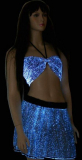 Luminous Fiber Optics Skirt
