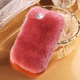 Luxury Bling Crystal Plush Case for Iphone 5/5s