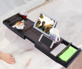 Luxury Extendable Bathtub Caddy Tray