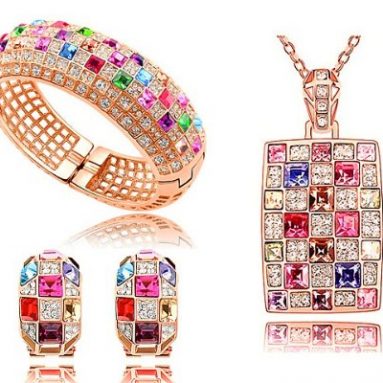 Luxury Swarovski Elements Crystal Set