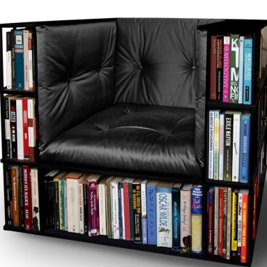 Luxury Library Bookcase Chair