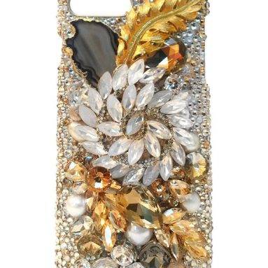 Luxury iPhone 7 Plus Genuine Swarovski Crystal and Jewel Phone Case