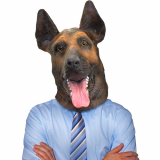 BUCK THE GERMAN SHEPHERD MASK