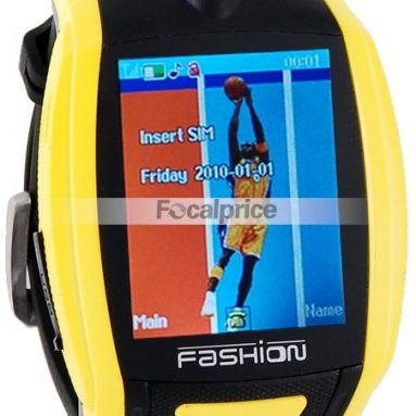 TFT Touch Screen Quad-band Single SIM Card Standby Watch Phone
