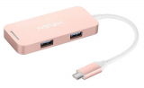 MINIX NEO C Mini, USB-C Multiport Adapter with HDMI – Rose Gold