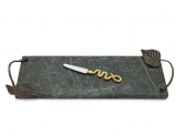 MIchael Aram RainForest Small Cheese Board with Knife