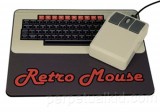 RETRO COMPUTER MOUSE & MOUSEPAD SET