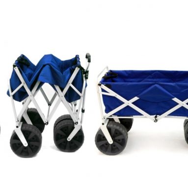Mac Sports Folding Beach Wagon in Blue