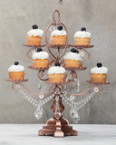 ‘Madeleine Collection’ 12 Piece Rose Gold Cupcake Dessert Stand