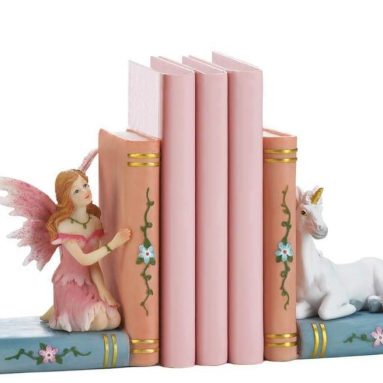 Magical Fairy and Unicorn Friends Storybook Bookends Children Room