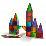 Magna-Tiles 100-Piece Clear Colors Set