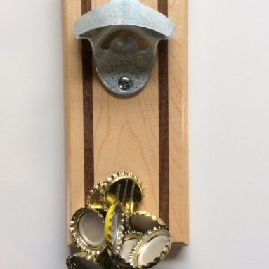 Magnetic Bottle Opener and Cap Catcher