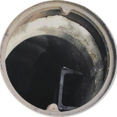 Man Hole Photo Circular Doormat