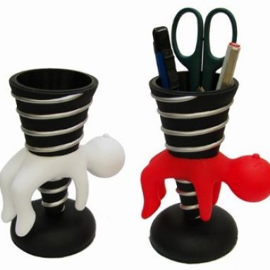 Man Pen Holder