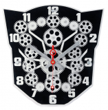 Maple’s Clock Moving Gear Wall Clock