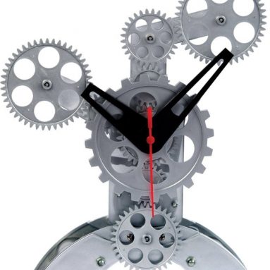 Maples Sales Moving Gear Table Clock