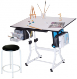 Martin Ashley Art-Hobby Table with Stool