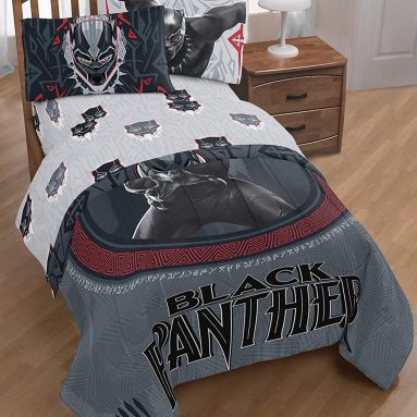 Marvel Black Panther Wakanda 3 Piece Twin Sheet Set