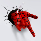 Spiderman Spidey Hand 3d Deco Light