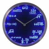 Math Class LED Wall Clock