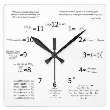 Math Clock