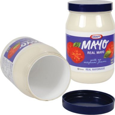 Mayonnaise Secret Compartment Diversion Dorm Safe