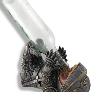 Medieval Knight Single Wine Bottle Holder