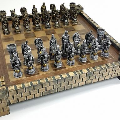 Medieval Times Dragon Fantasy Chess Set