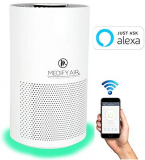 Medify MA-Smart Mobile App, Alexa Enabled | Medical Grade True HEPA Air Purifier