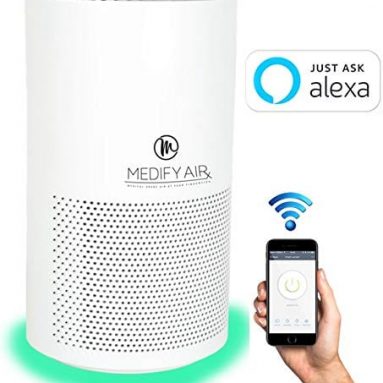 Medify MA-Smart Mobile App, Alexa Enabled | Medical Grade True HEPA Air Purifier