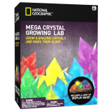 Mega Crystal Growing Lab – 8 Colors to Grow with Night Light Display Stand!
